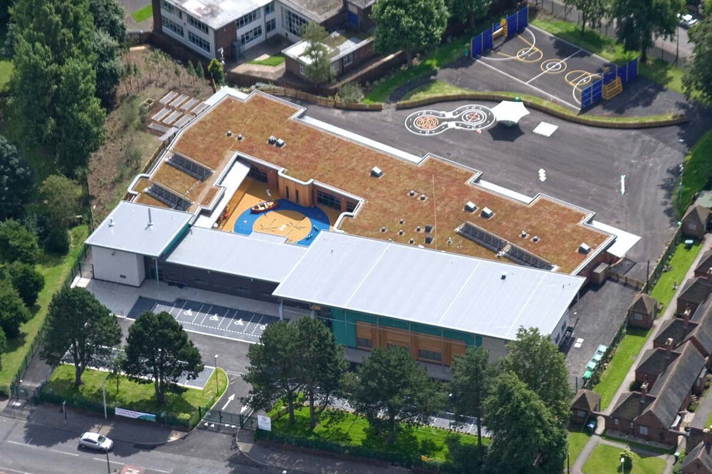 Crocketts Primary school installed a green roof