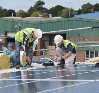 PV Solar Panel Roof