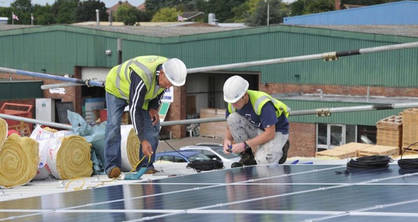 PV Solar Panel Roof