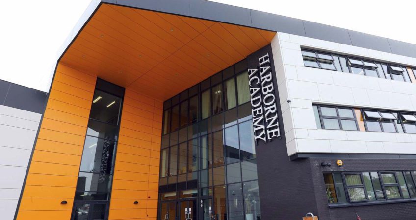 Harborne Academy entrance