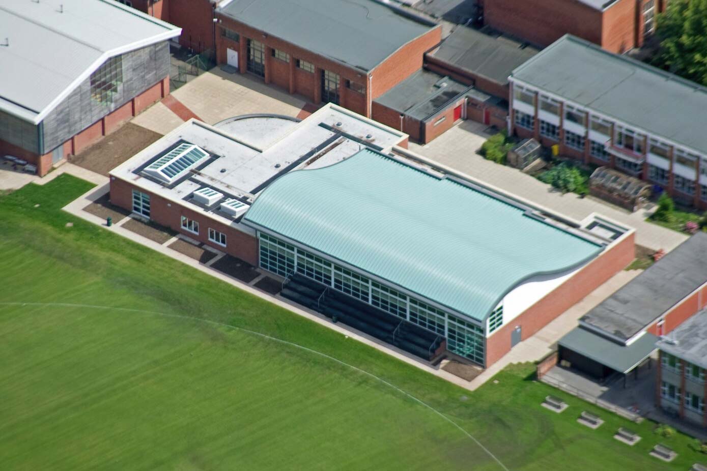 School roofing project