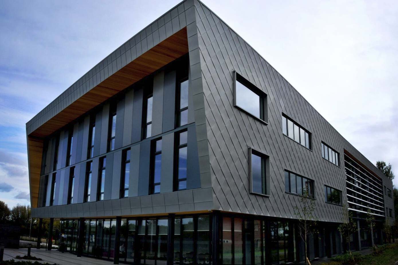 Leicester Science Park cladding