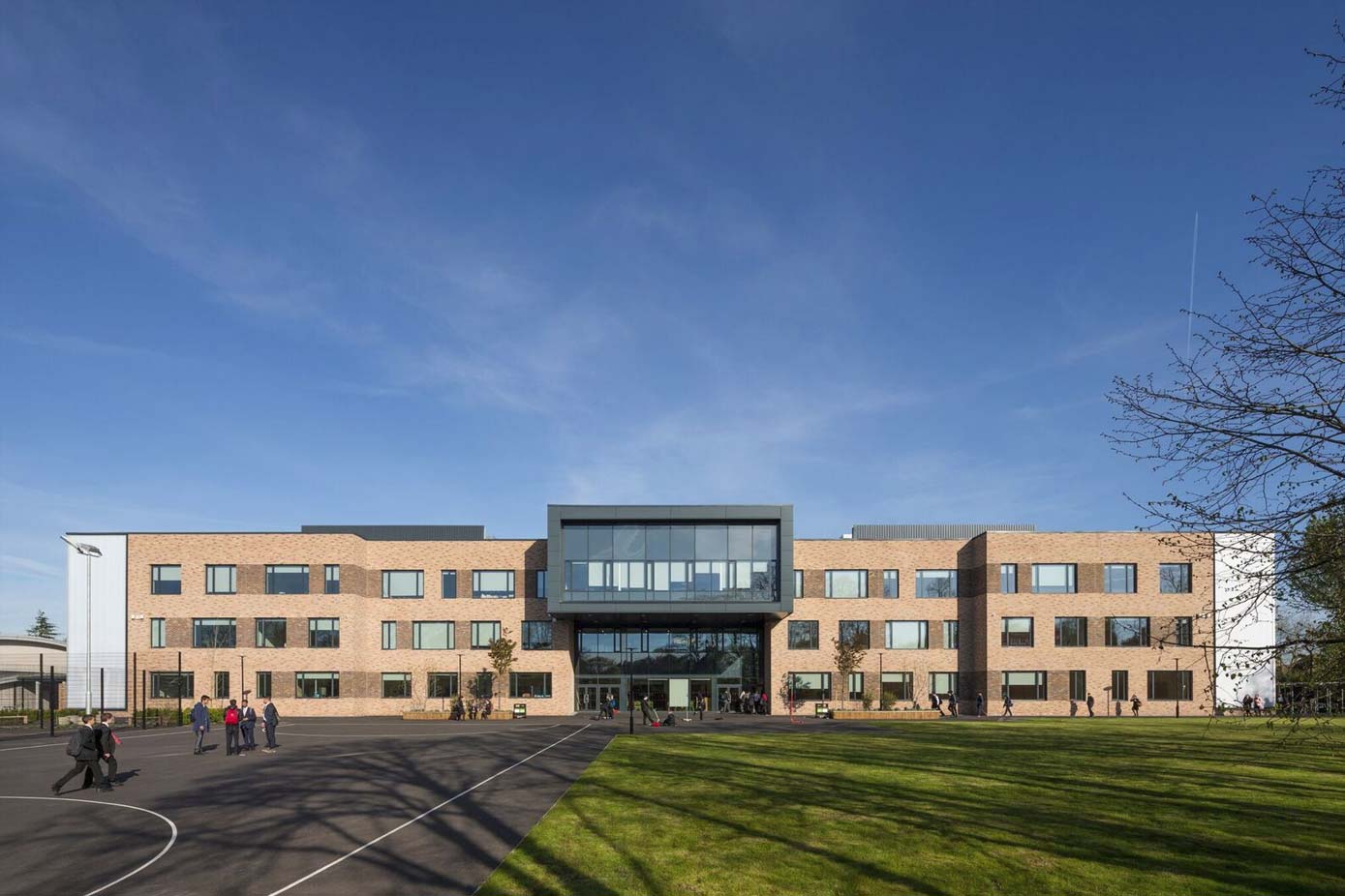 Cladding and roofing at Birmingham university