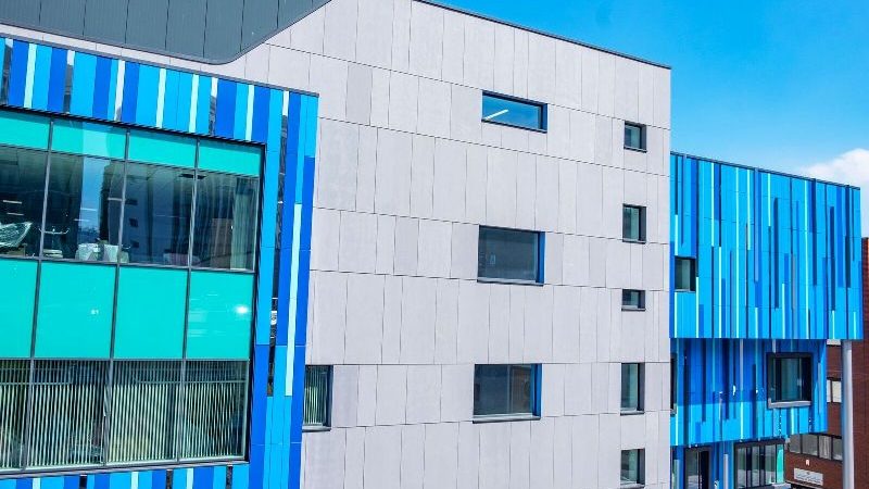 Striking Rainscreen Cladding installation